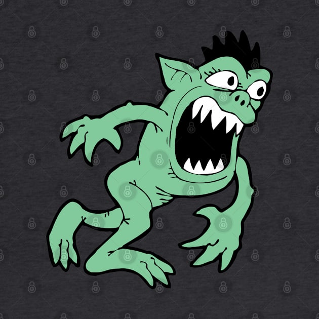 Angry Green Monster by Urbanic